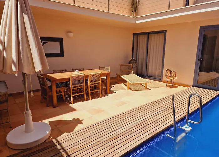 Flora, Mit Eigenem Pool Und Meerblick Casa de Férias Costa Calma